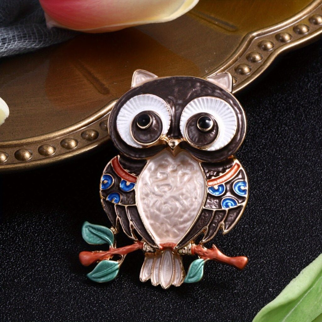 Brooch BO2164GOBR